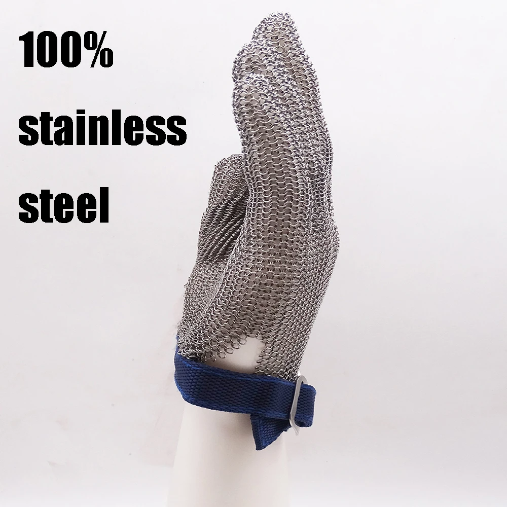 Wire Mesh Butcher Stainless Steel Anti-Cutting Cut Resistant Metal