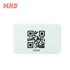 OEM chip QR code/ barcode plastic salon membership card
