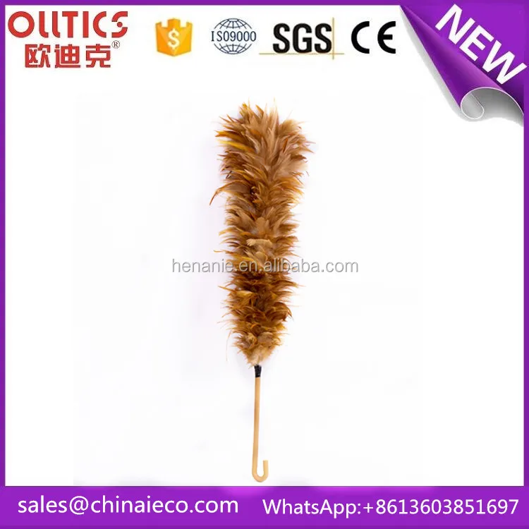 Wholesale Chicken Feather Duster Rooseter Feather Duster For Cleaning