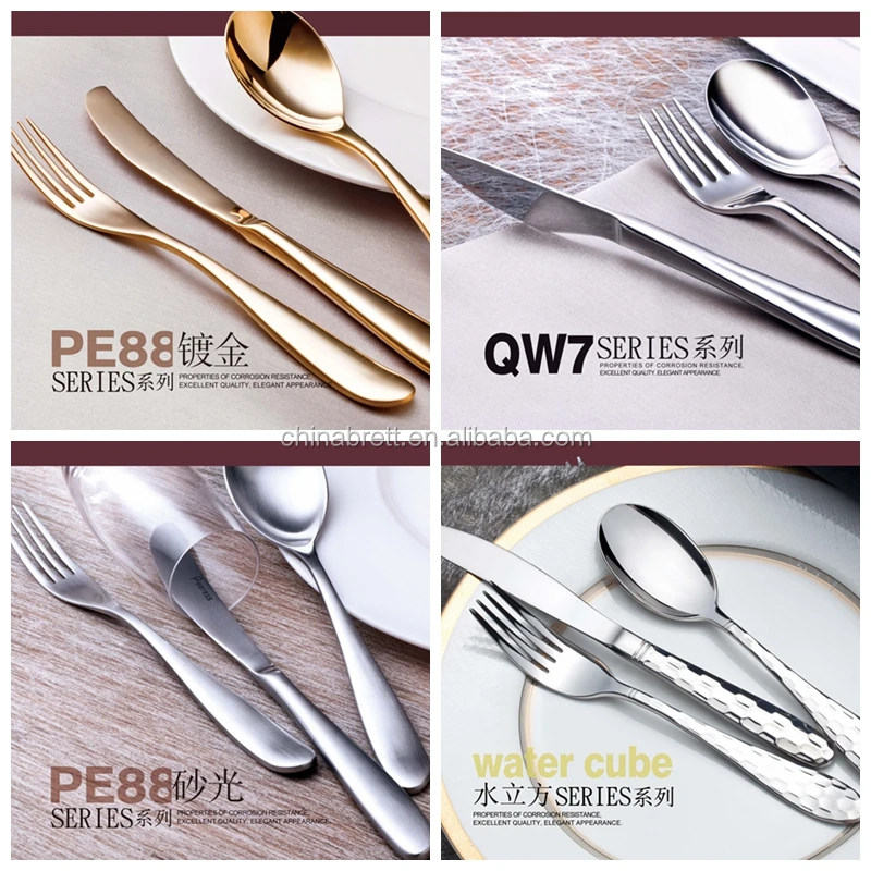 Hoffburg Sustainable Cutlery Set - 86pcs Luxury Flatware