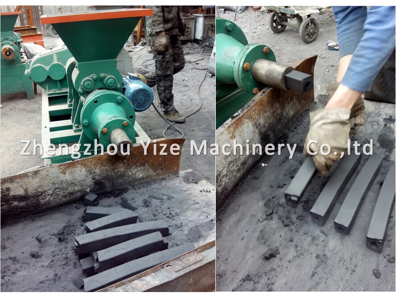 Industrial Coal And Charcoal Briquette Extruder Machine Charcoal