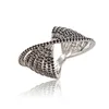 13073 Xuping eight heart eight arrows super luxury special banquet conch finger diamonds cluster rotating ring,turkish jewelry