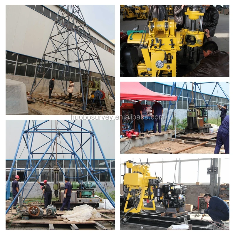 Drilling Angle 0-90 Degree Anchor Drilling Rig Crawler Mounted Drill Rigs