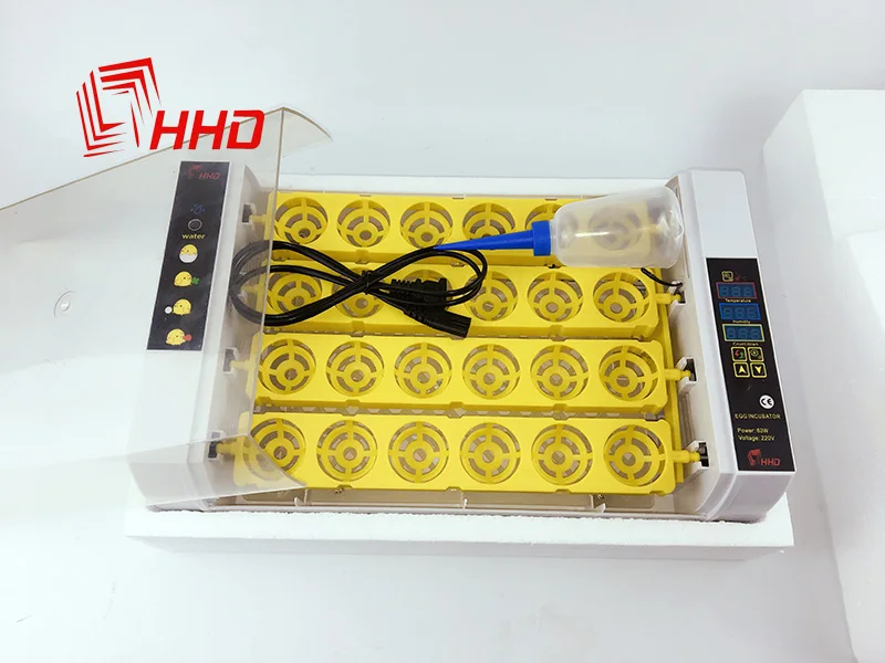 NEW! 98% Hatching Rate Full Automatic 24 Eggs Mini Chicken Egg Incubator For Sale