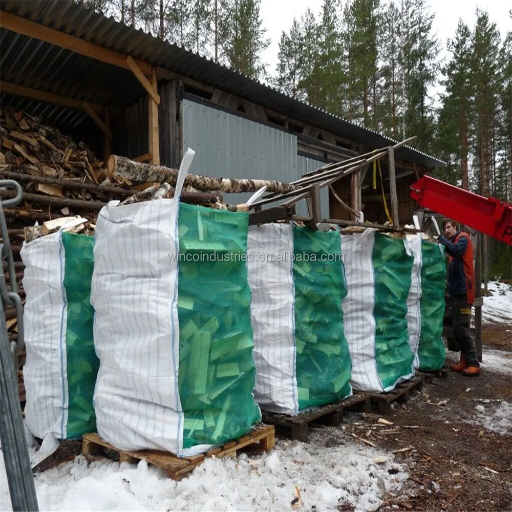 mesh firewood bags