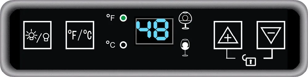 BCW-35A,BCW-70 control panel