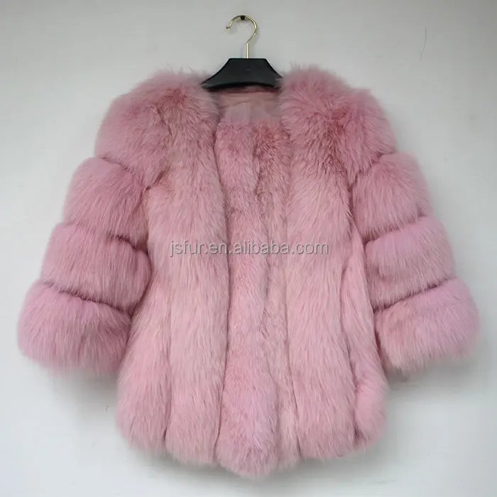 2017 Factory Wholesale Custom Real Fox Fur Parka Classic Coat - Buy