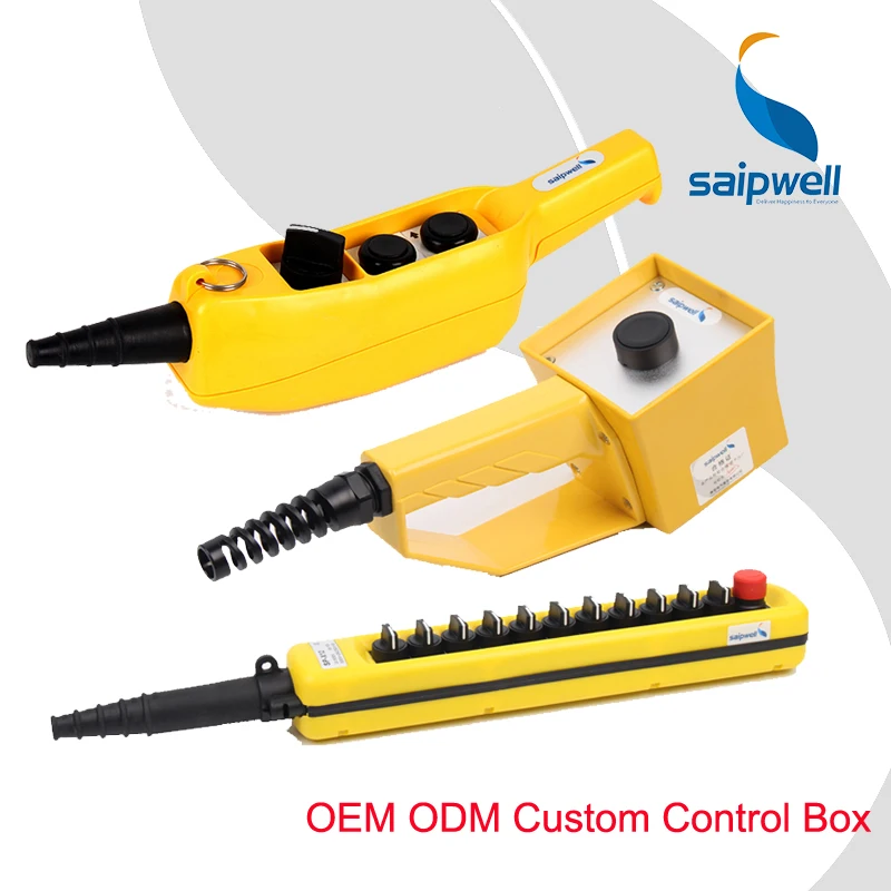 New Design Custom Push Button Control Box Handheld Enclosure Box Ip66