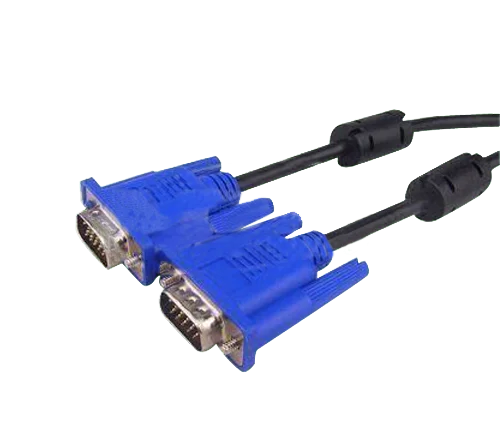 75FT 25M SVGA M//M LCD LED Monitor VGA Cable Cord Male to Male PC Projector Blue