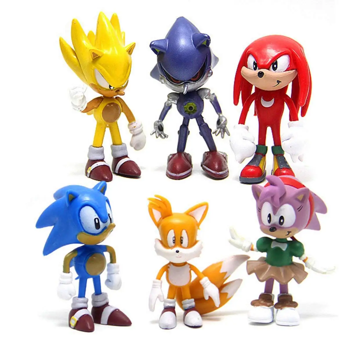 Spielzeug Sonic the Hedgehog SONIC and AMY ROSE 2 Mini Figure ...