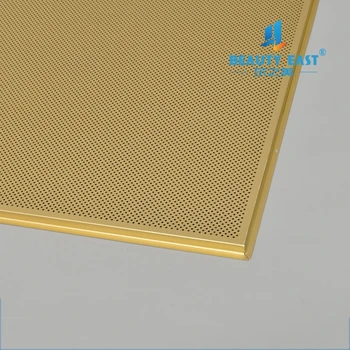 Hot Sale Modern Shine Gold 594 574 0 7mm Lay In Tile Aluminum Square Ceiling For Jewellery Showroom Ceiling Design Buy Modern Ceiling