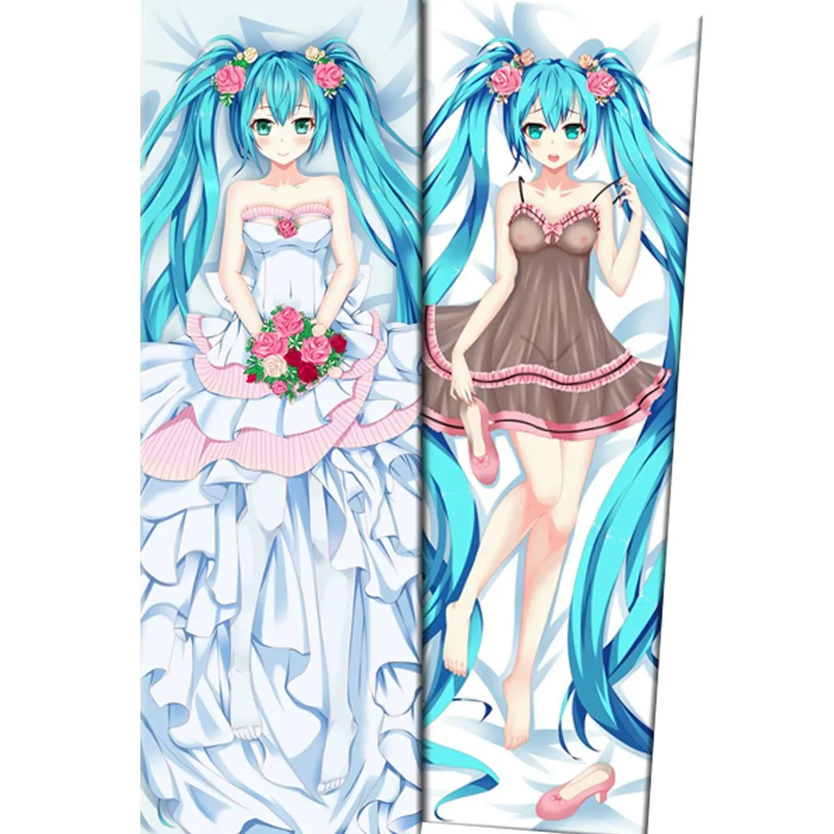 Vocaloid Hatsune Miku Wedding Dress Cosplay Anime Costumes Party