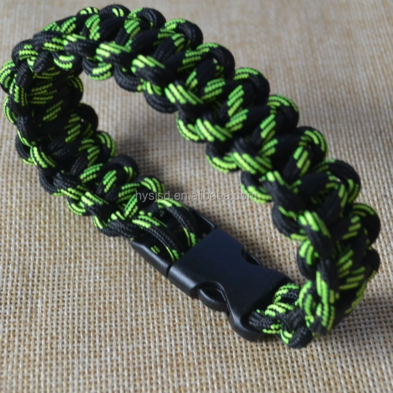 Braided Survival Parachute Cord Bracelet Buy Cross Cord Bracelet 