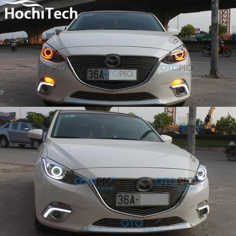Detail Feedback Questions About For Mazda 3 Rgb Led Headlight Halo Aeproduct Getsubject