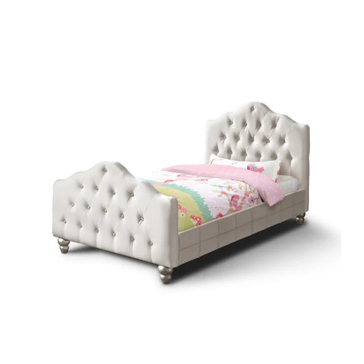 girls pink twin bed