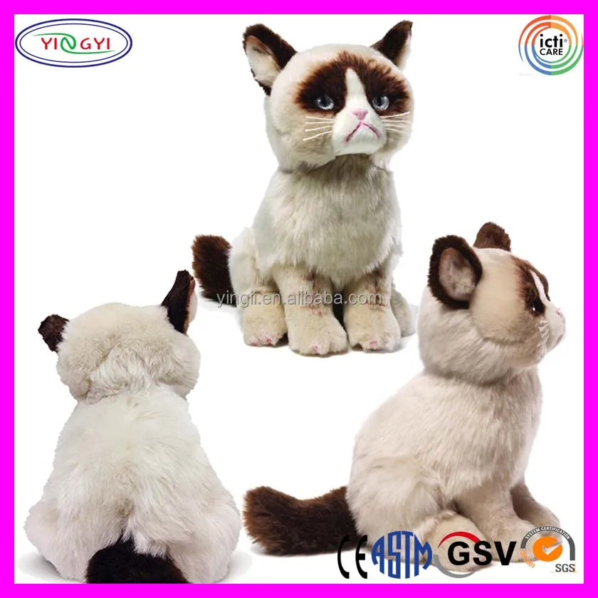 A557 Morbido Furry Gatto Arrabbiato Giocattoli Animali Di Peluche Ripieno Per Animali Di Peluche Buy Ripieno Per Animali Di Peluchegatto Peluche
