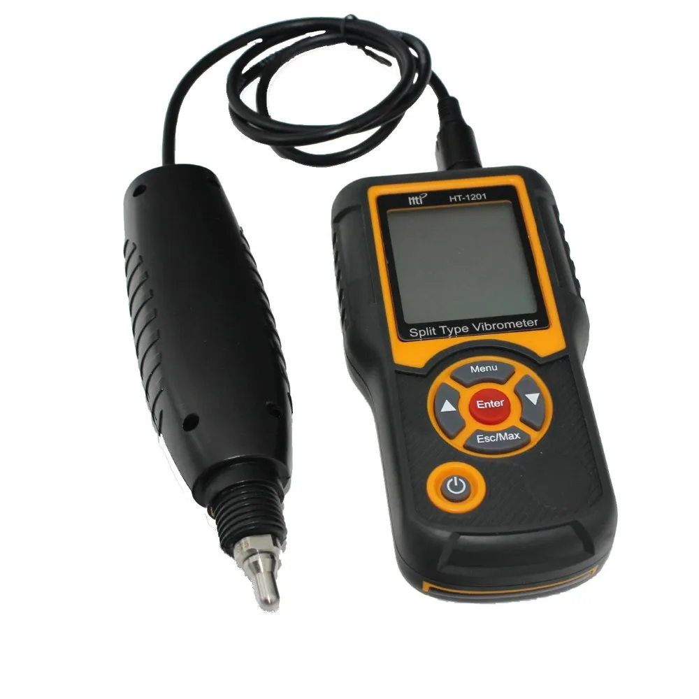 HT-1201 Digital Schwingungsmessgerät Vibrationsmesser Tester Sensoranzeige
