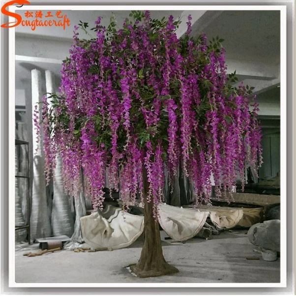 Wisteria Flower For Wedding Decor Artificial Wisteria Trees