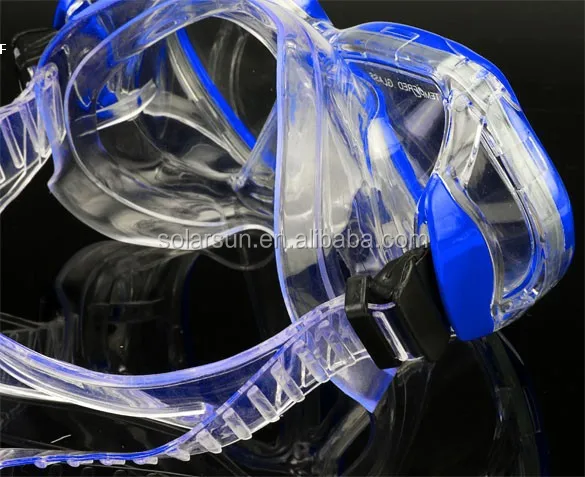 Wholesale Cheap Summer Promotion price buy Adult scuba diving equipment silicone diving mask + semi-dry snorkel gear kit