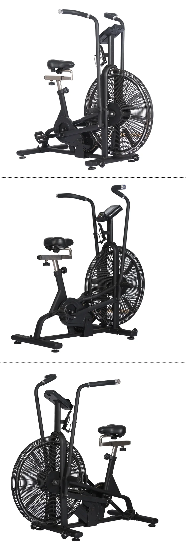 Commerical gym cardio air bike club fitness equipment assault bike fan bike