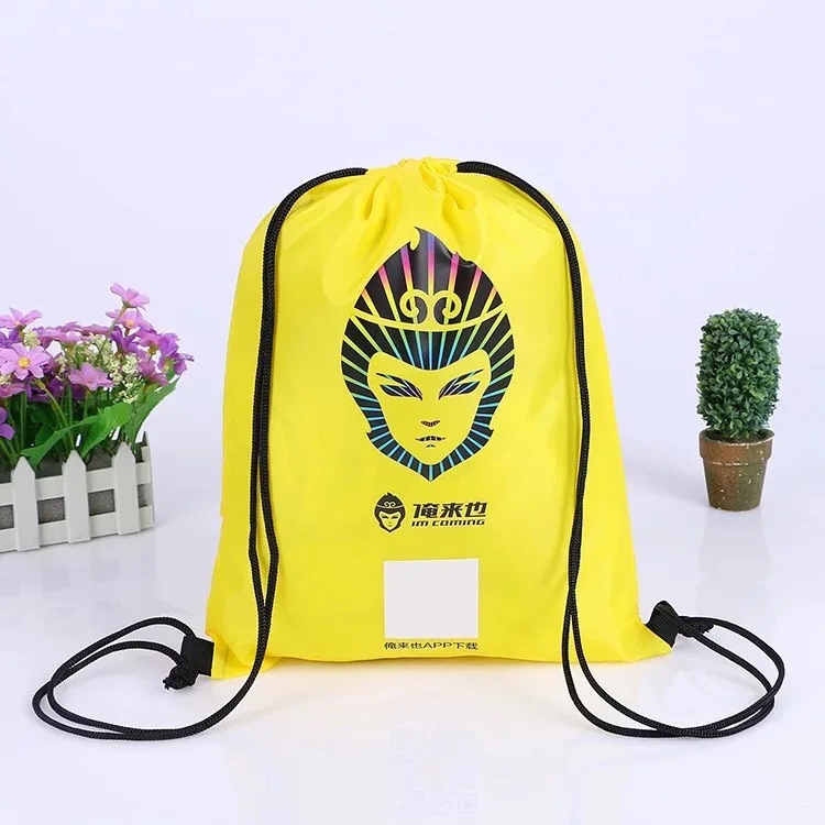 Download Oem Mixed Color Polyester Draw String Bag 210d Drawstring Backpack - Buy Drawstring Backpack ...