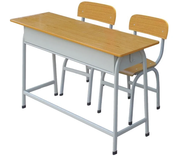 high quality adult school furniture desk, study table with chair