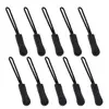 Reliable and Good rubber hang tag label custom zipper pull rope slider puller