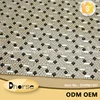 Latest design hot fix black and silver rhinestone mesh sheet wrap trimming DHRM1557