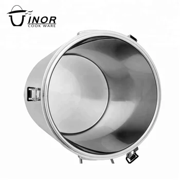 Wholesale Stainless Steel Stock Pot Insulation Barrel With Faucet
