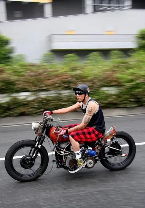 harley chopper bobber