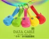 TGE012E cute panda 2 in 1 usb cable for tablet data transfer for iphonex 8 7 & samsung usb cable