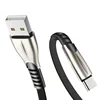 High Quality Foldable USB Cable 2.4A Type-C/Micro usb/iphone data cable USB charging cable