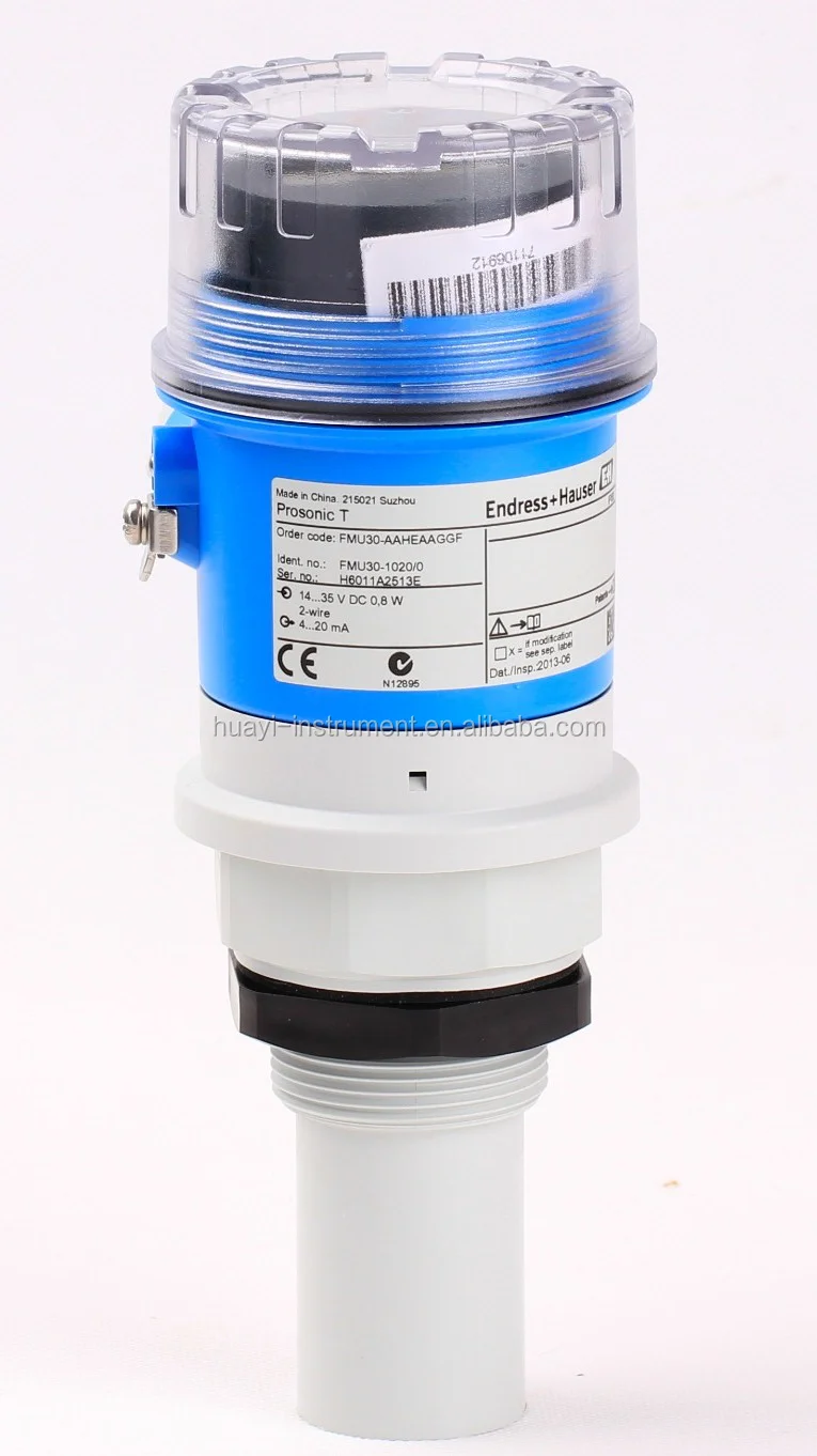 Endress & Hauser Prosonic Fmu30 Ultrasonic Level Transmitter Probe