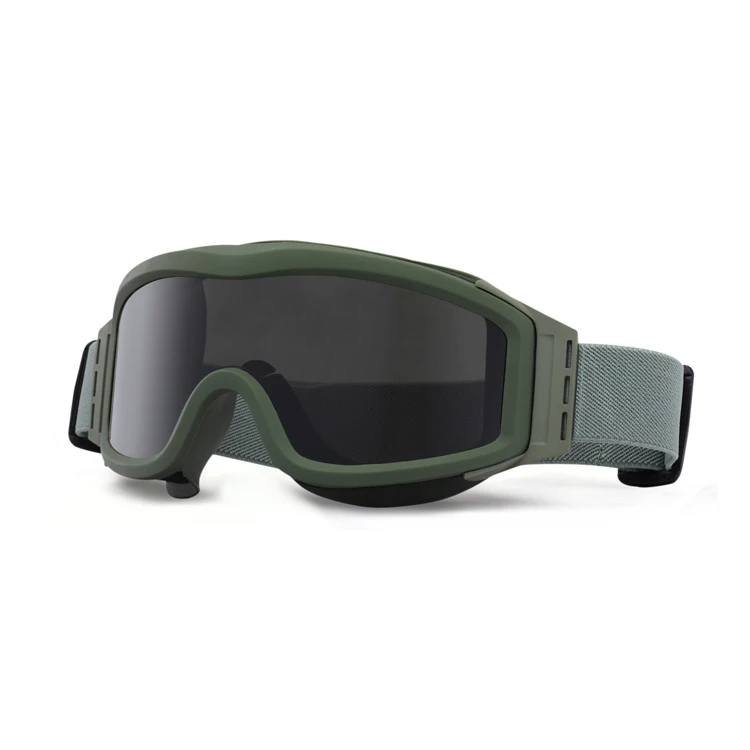 High Impact Anti Fog Safety Military Shooting Airsoft Goggle Paintball