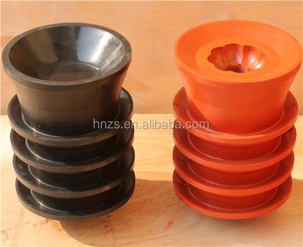 
API standard non-rotating oil well casing cementing plug 