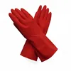 winter waterproof flocklined household latex gloves women latex gloves