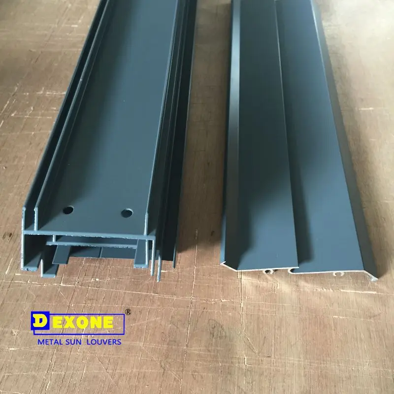 Aluminum Alloy 6063t5 Sun Shade Aluminium Fixed Louvers