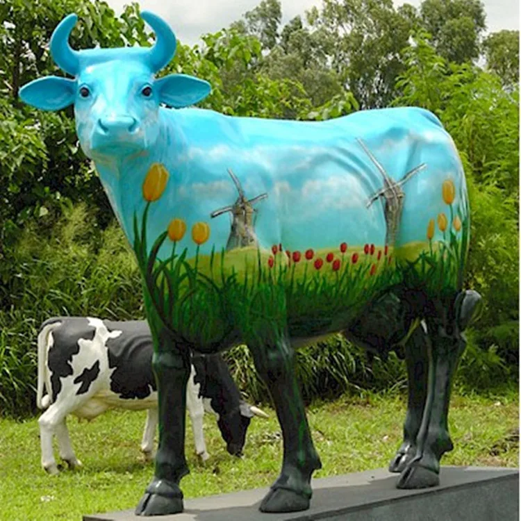 large cow garden ornaments