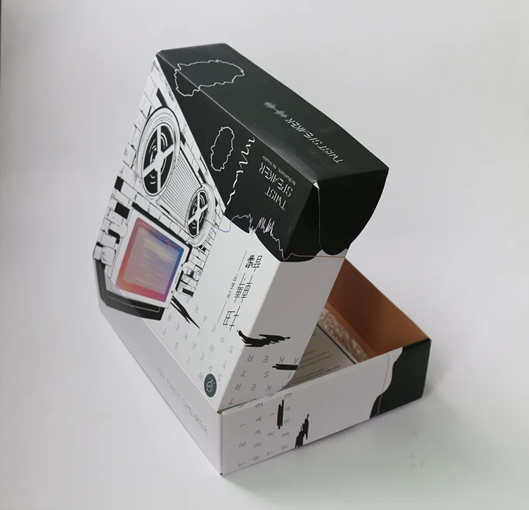 Creative Diy Folding Carton Assembly Paper Speaker,Magnetic Induction ...