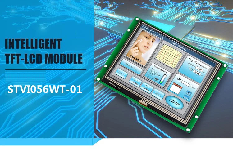 5.6 inch touch LCD TFT display module with intelligent controller board