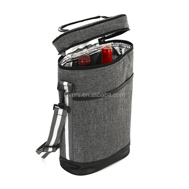 2 Bottles Wine Carrier Insulated Portable Travel Bag Product On Alibaba 2 Bottles Wine Carrier Insulated Portable Travel Bag Product On Alibaba