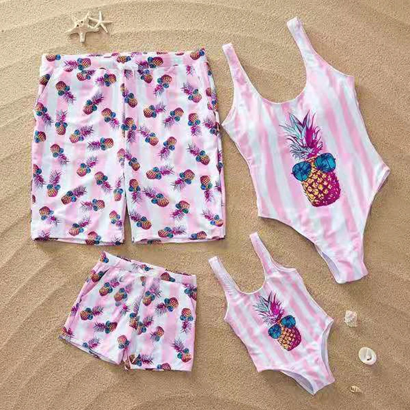 matching kids bathing suits