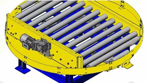 Поворотный стол транспортера