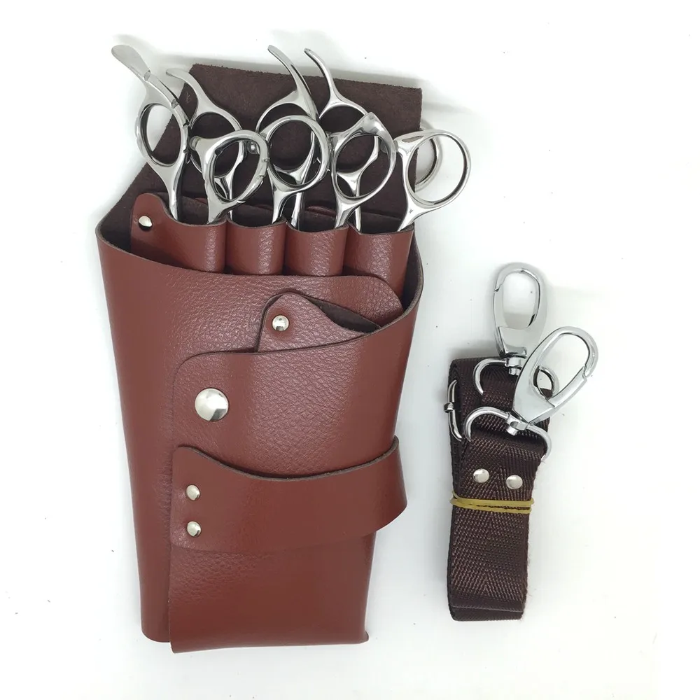 Yh360 Genuine Leather Hair Scissor Holster Bag Buy Hair Scissors