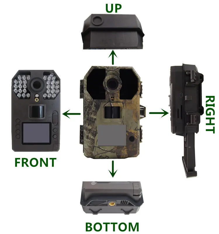 full HD long dstance night vision range 25 meters battery 1080P hunting game camera