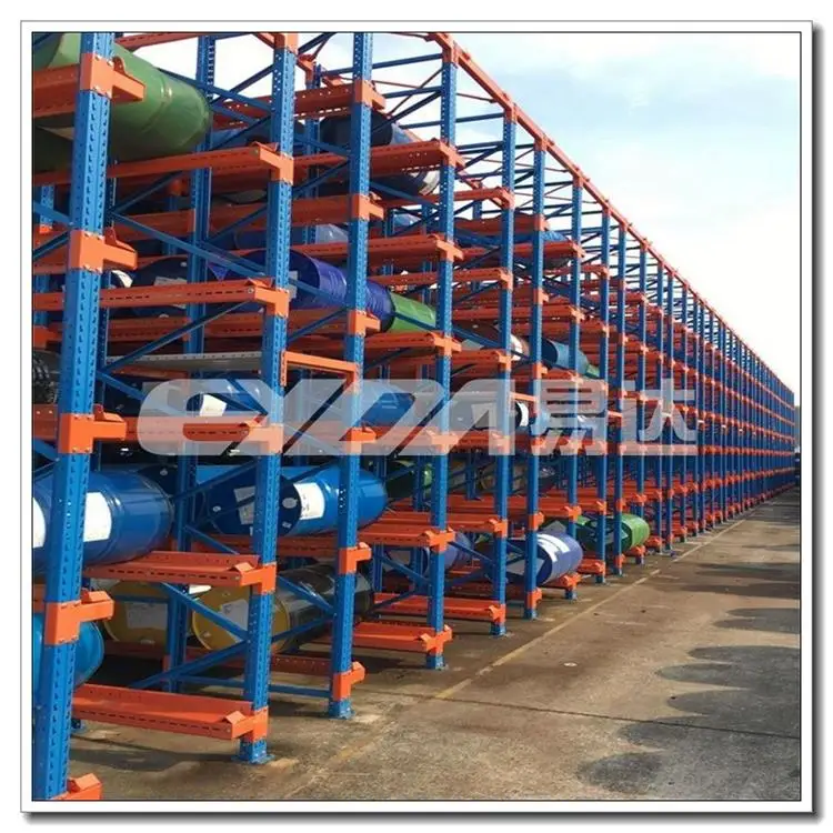 Outdoor External Galvanised Warehouse Pallet Racking Layout Provider