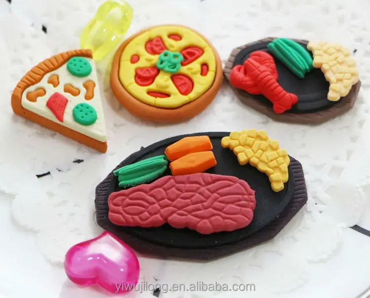 2014 Popular 3d Chinese Food Shape Eraser Cute Erasers Pretty Erasers
