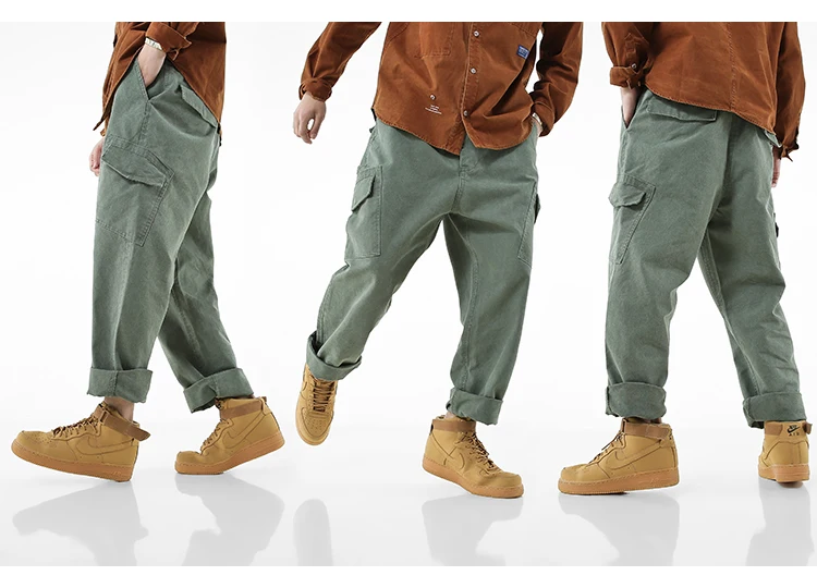 Men's Custom Army Green Ifashion Canvas 
