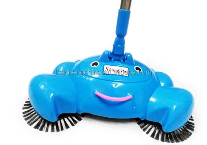 Floor Sweepers At Lowes Com New Bis Floor Cordless Push Roller Brush Sweeper Carpet Cleaner Sweep Vacuum 4
