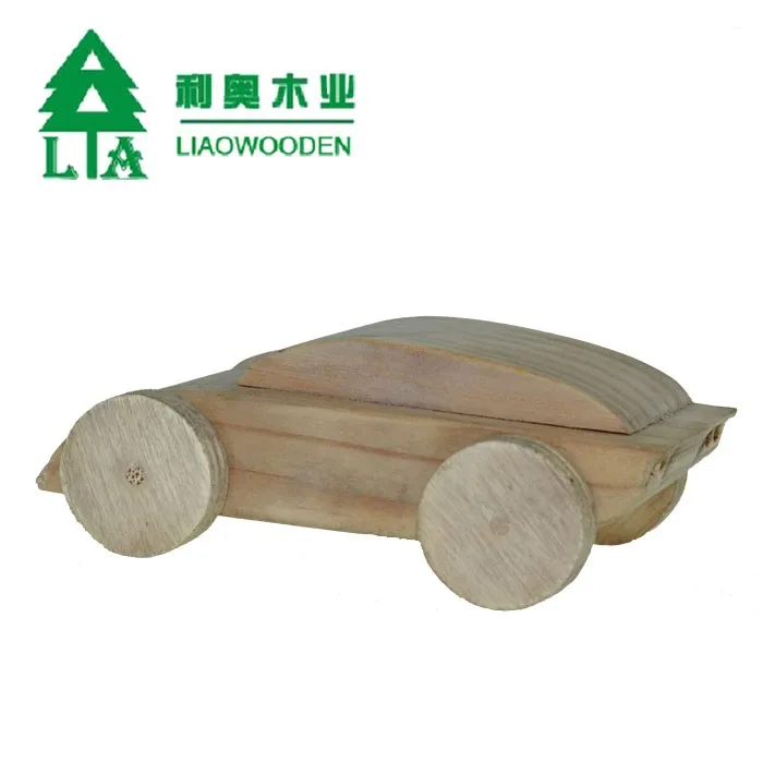 Sturdy and useful Handcrafted wood baby car